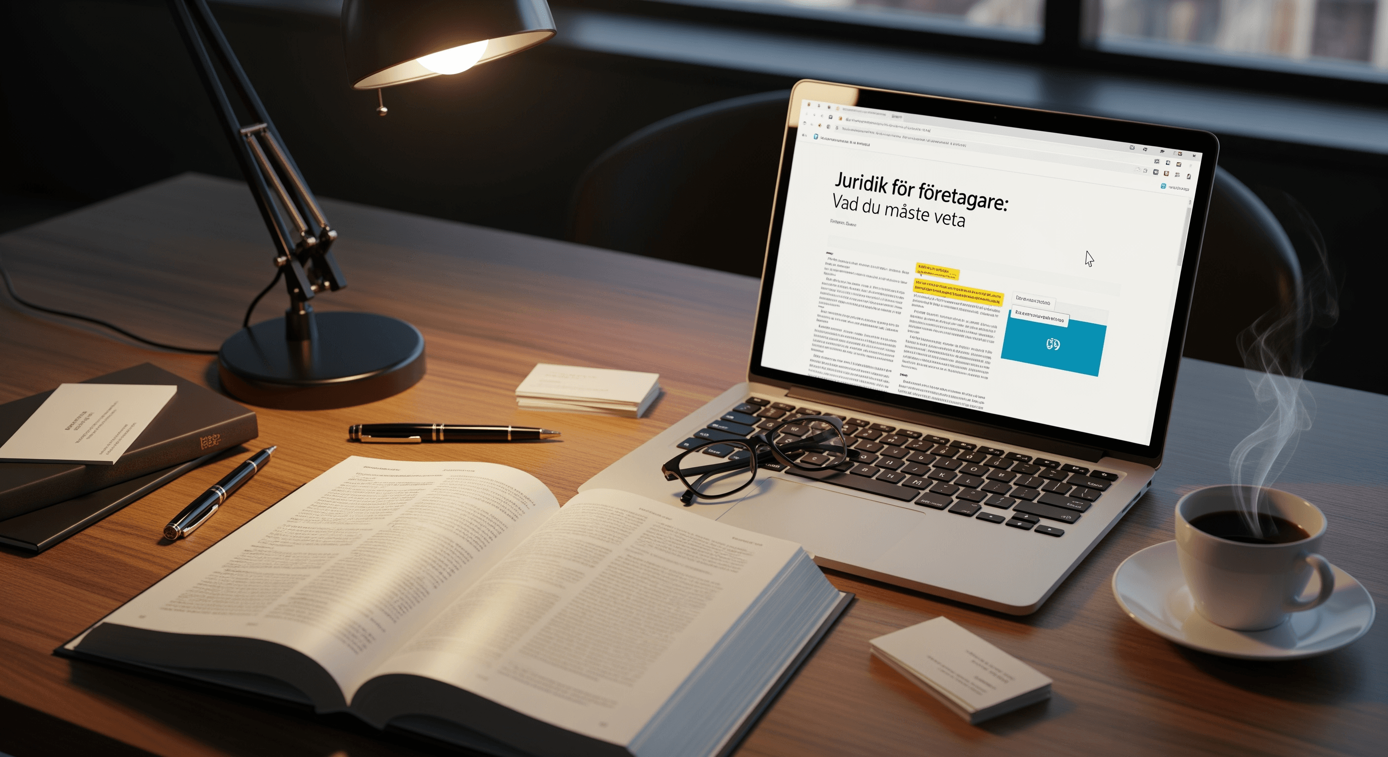 Juridik för företagare: Vad du måste veta